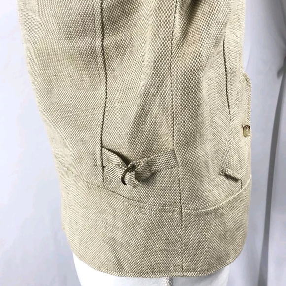 LRL Womens Tweed 100% Linen Jacket Sz 4 MSRP $260 - Picture 8 of 8